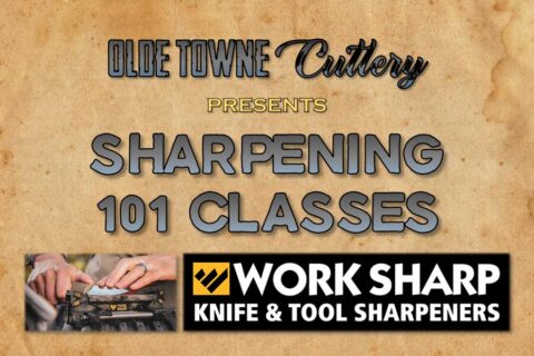 Sharpening 101 Class Tuesday May 14