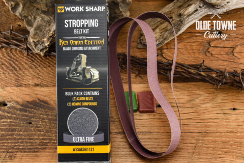 Work Sharp WSSAK081121 Stropping Belt Kit Ken Onion
